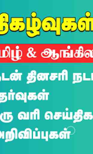 Current Affairs English 2020 Tamil Daily Update 1