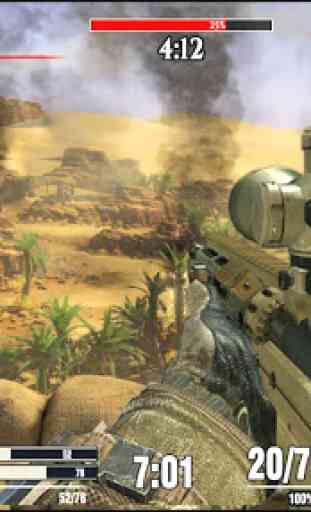 Desert Sniper 3D: Battleground Battlefield! 2