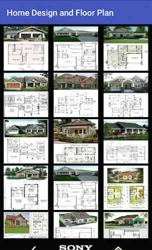 design per la casa e planimetria 2