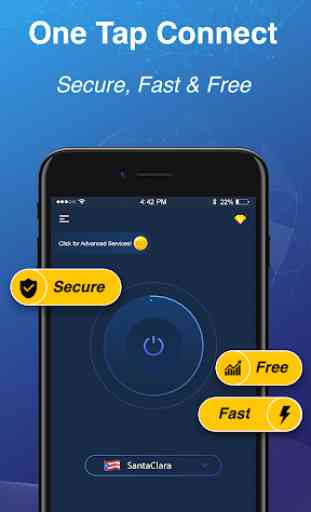 DO Flash VPN - Free & Unlimited Fast Secure Proxy 1