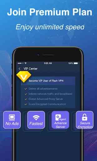 DO Flash VPN - Free & Unlimited Fast Secure Proxy 4