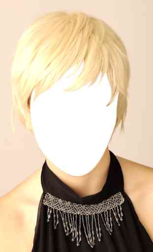donna capelli corti fotomontag 4