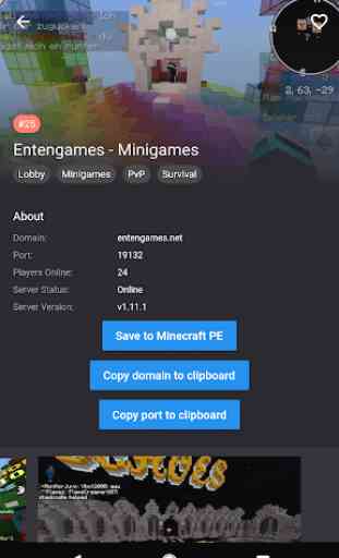 Elenco server per Minecraft Pocket Edition 4