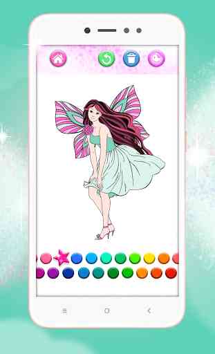 Fairy Coloring Pages 3