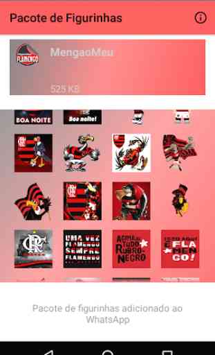 Figurinhas do Flamengo - Stickers, Adesivos 4