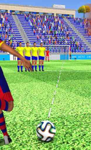 Flick Football Strike: FreeKick Soccer Games 1