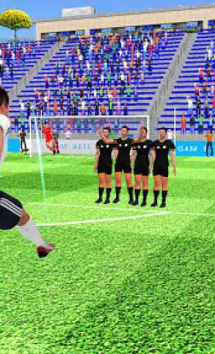 Flick Football Strike: FreeKick Soccer Games 3