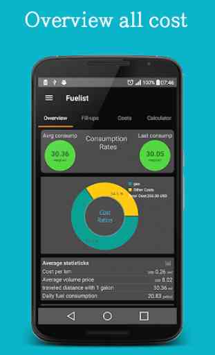 Fuel log & Cost Tracking app 1