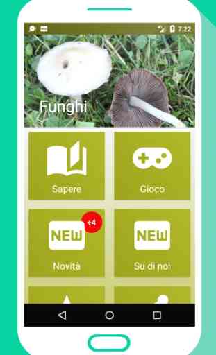 Funghi determinare l'App gratuita * italiano 1