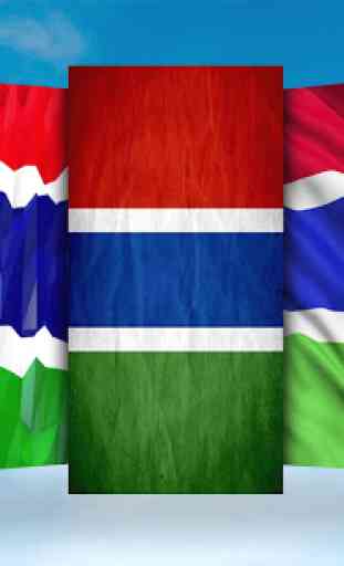 Gambia Flag Wallpaper 3