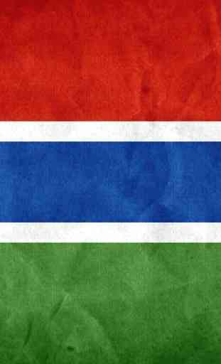 Gambia Flag Wallpaper 4