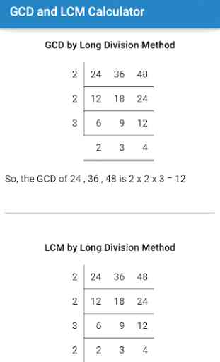 GCD and LCM Calculator + How to find 3