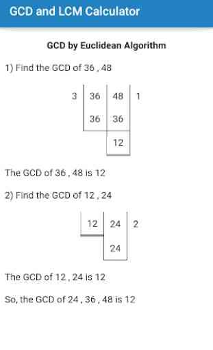 GCD and LCM Calculator + How to find 4
