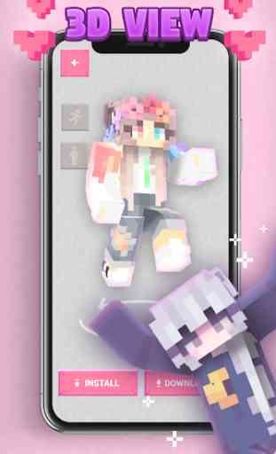 Girl Skins for Minecraft PE 2