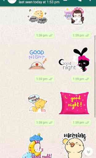 Good Night GIF : Good Night Stickers For Whatsapp 3