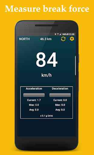 GPS Speedometer, Accelerometer, G-Force meter 2