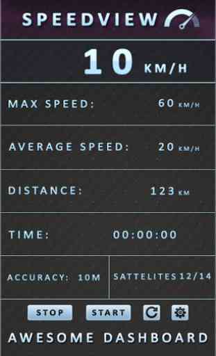 GPS Speedometer App: Car Speed Odometer Trip Meter 4