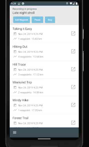 GPX Route Recorder Offline - Backpacking Hiking 4