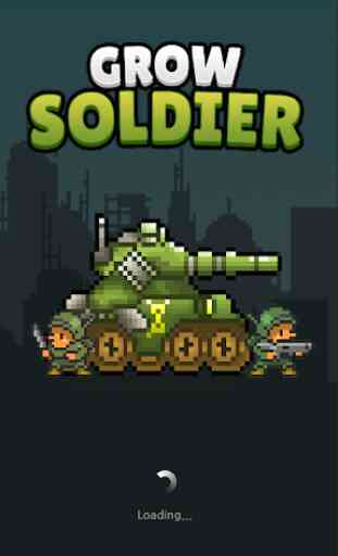 Grow Soldier - Idle Merge game 1