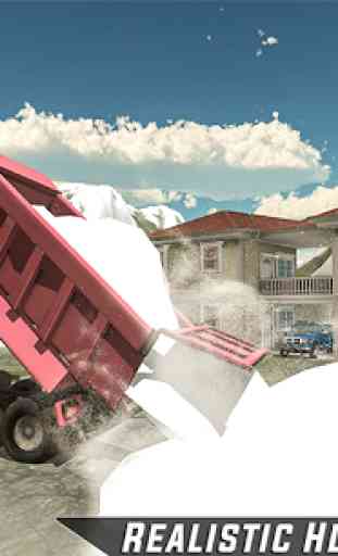 Heavy Excavator Snow Machine Simulator 2019 3