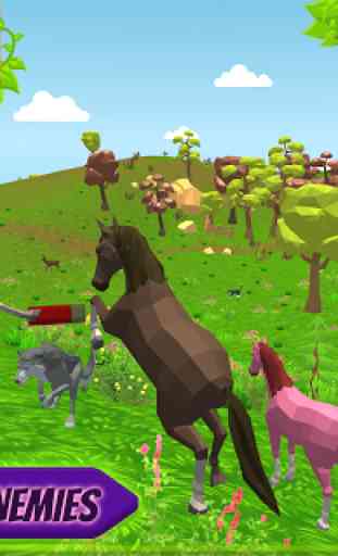 Horse Family – Animal Simulator 3D 2