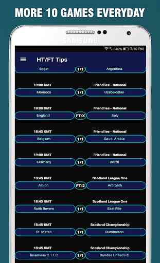 HT/FT Fixed Matches 101% - DAILY BETS 2