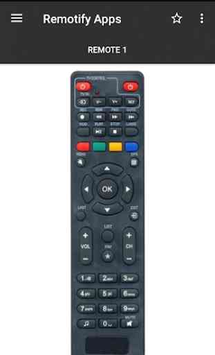 Independent TV Remote Control 1