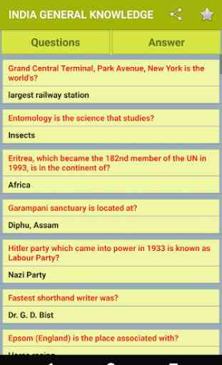 Indian GK Question Answers 4