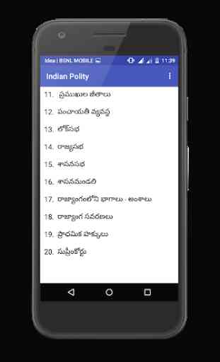 Indian Polity in Telugu 4