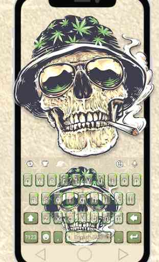 Joint Smoke Skull Warrior Tema Tastiera 1