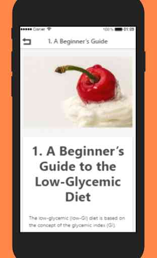 Low Glycemic Diet 2