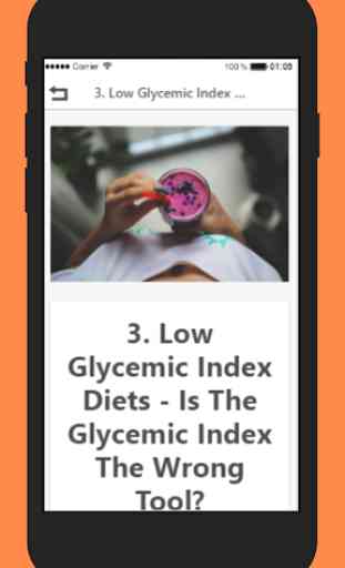 Low Glycemic Diet 4