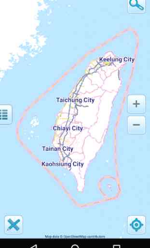 Map of Taiwan offline 1