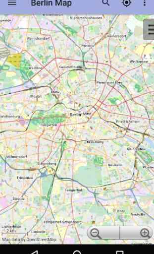 Mappa di Berlino Offline 1