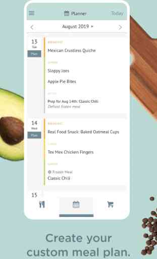 Meal Planner & Grocery List : Plan to Eat 3