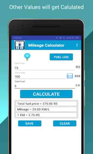 Mileage Calculator - Fuel Calculator - Travel Cost 2