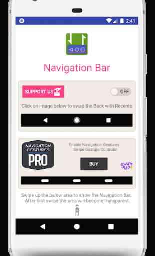 Navigation Bar Swipe Gestures - No Ads, No Root 1