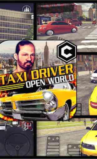 Open World Driver - Taxi Simulator 3D  Free Racing 1