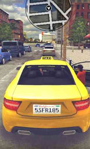 Open World Driver - Taxi Simulator 3D  Free Racing 4