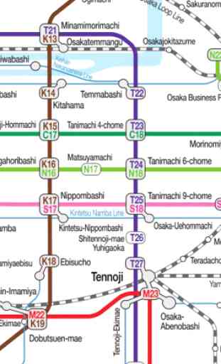 Osaka Metro (Offline Map) 2