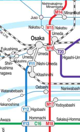 Osaka Metro (Offline Map) 3