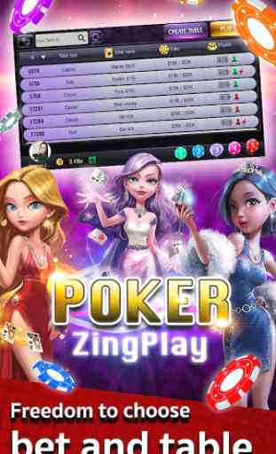 Poker  ZingPlay Texas Hold'em 3