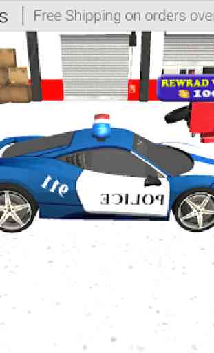 Polizia Car Parking 3D Simulator: guida NYPD 1