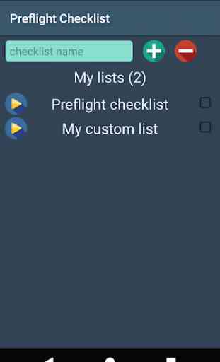 PreFlight Checklist 2