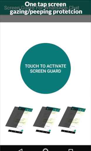 Screen Guard For Whatsapp 1