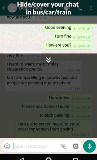 Screen Guard For Whatsapp 2