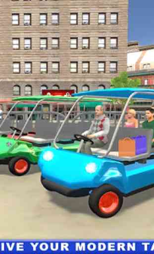 Shopping Mall Family Taxi: Rush Taxi Simulator car 2