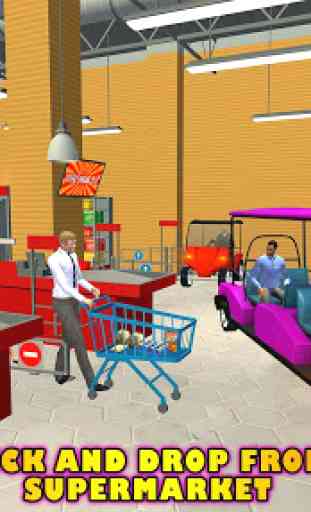 Shopping Mall Smart Taxi Driving Simulator 1
