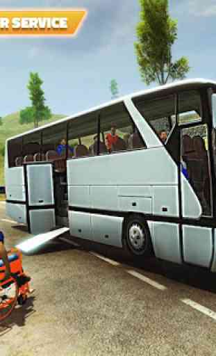 Simulatore di Offroad Bus Hill Driving: 2