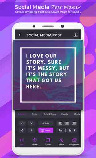 Social Media Post Maker - Social Post 1